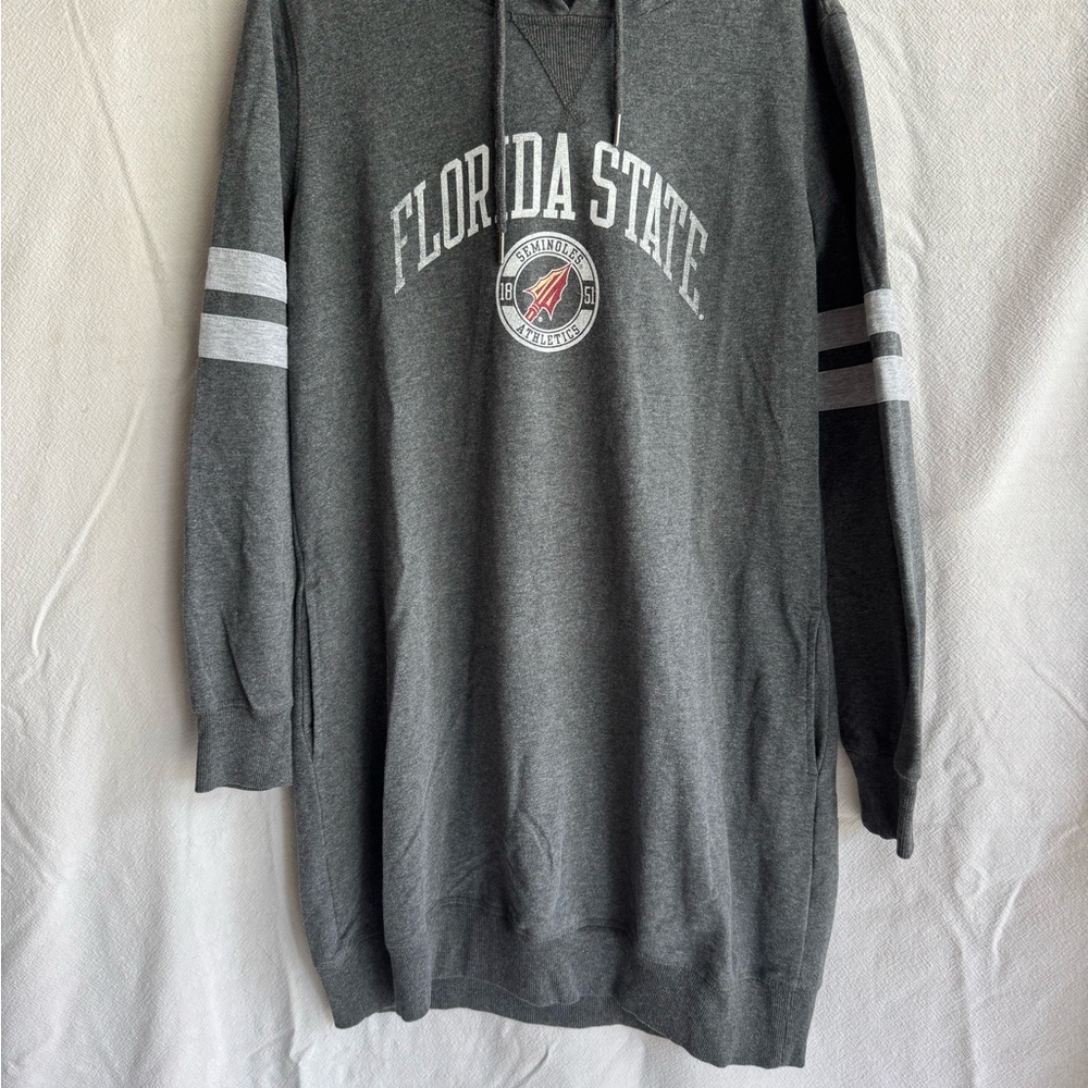 Grey Florida State Hoodie sweatshirt  dress XL